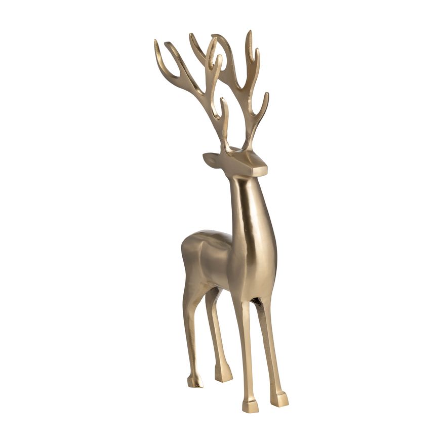 Sagebrook 14" Metal Standing Reindeer