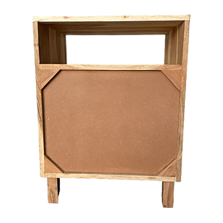 Sagebrook - Single Door Side Cabinet in Natural