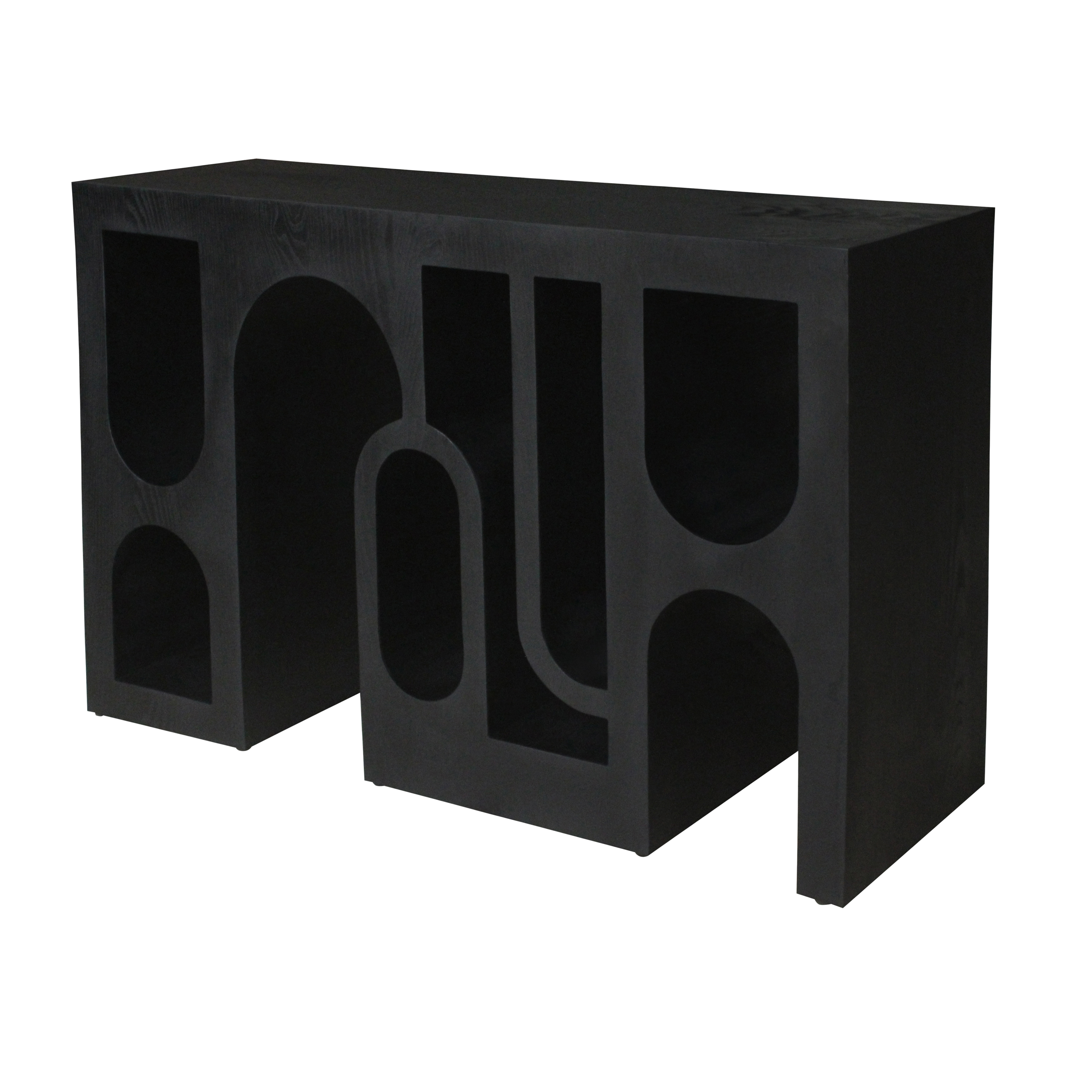 Sagebrook™ 30" Modern Console - Black Ash Veneer