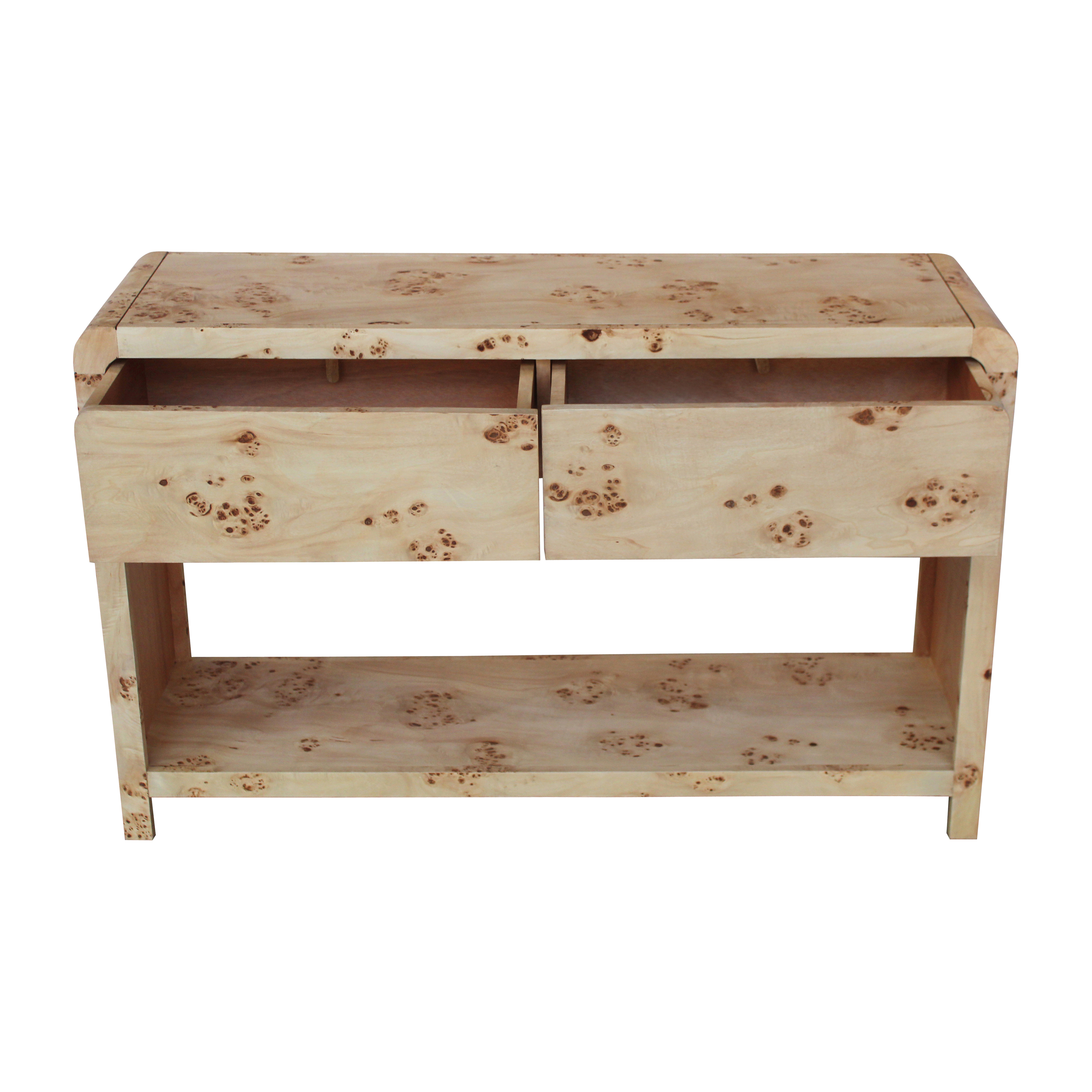 Sagebrook™ 47" Cube Console With 2 Drawers - Natural