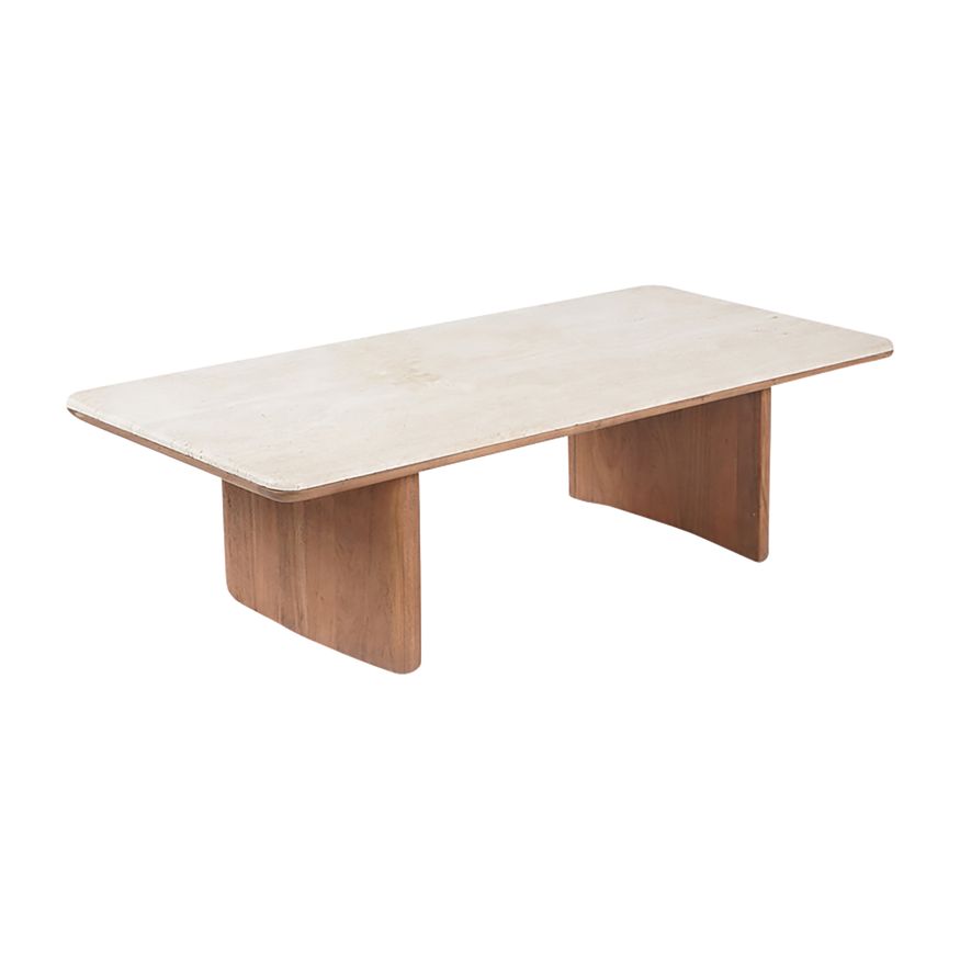 Sagebrook - Travertine Coffee Table