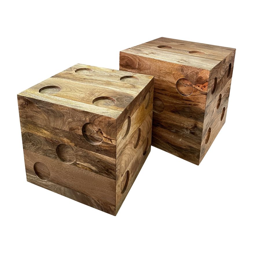 Sagebrook - Side Table Set in Natural