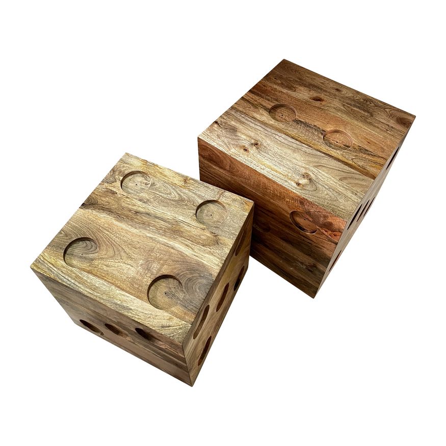 Sagebrook - Side Table Set in Natural