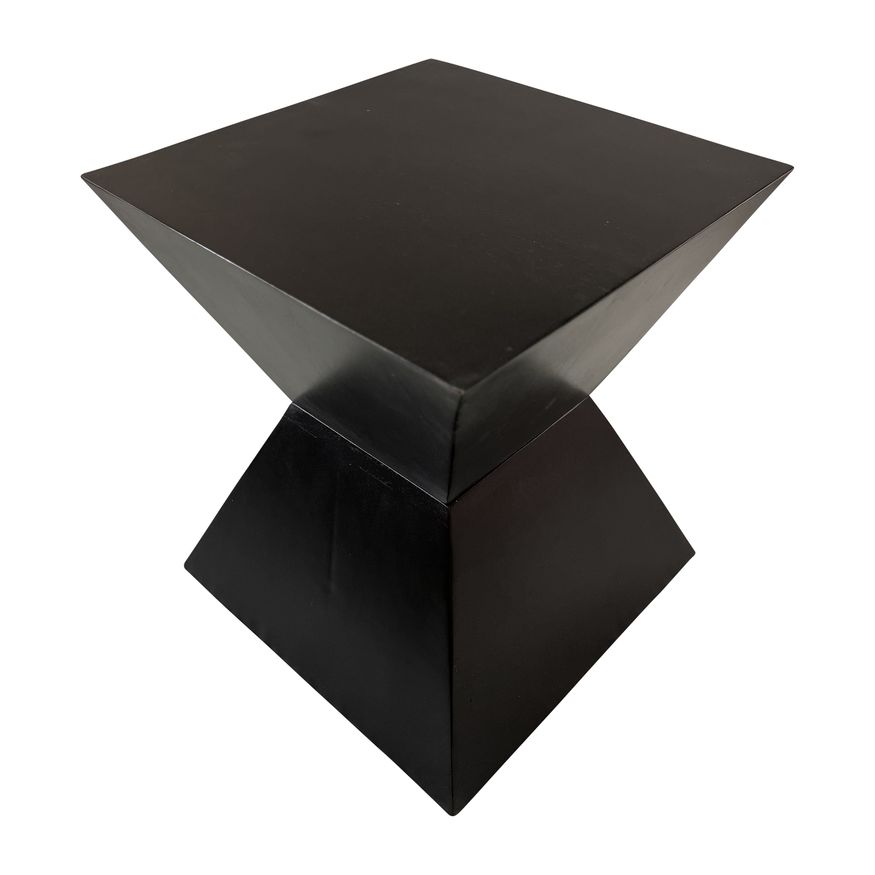 Sagebrook™ Hourglass Side Table - Black