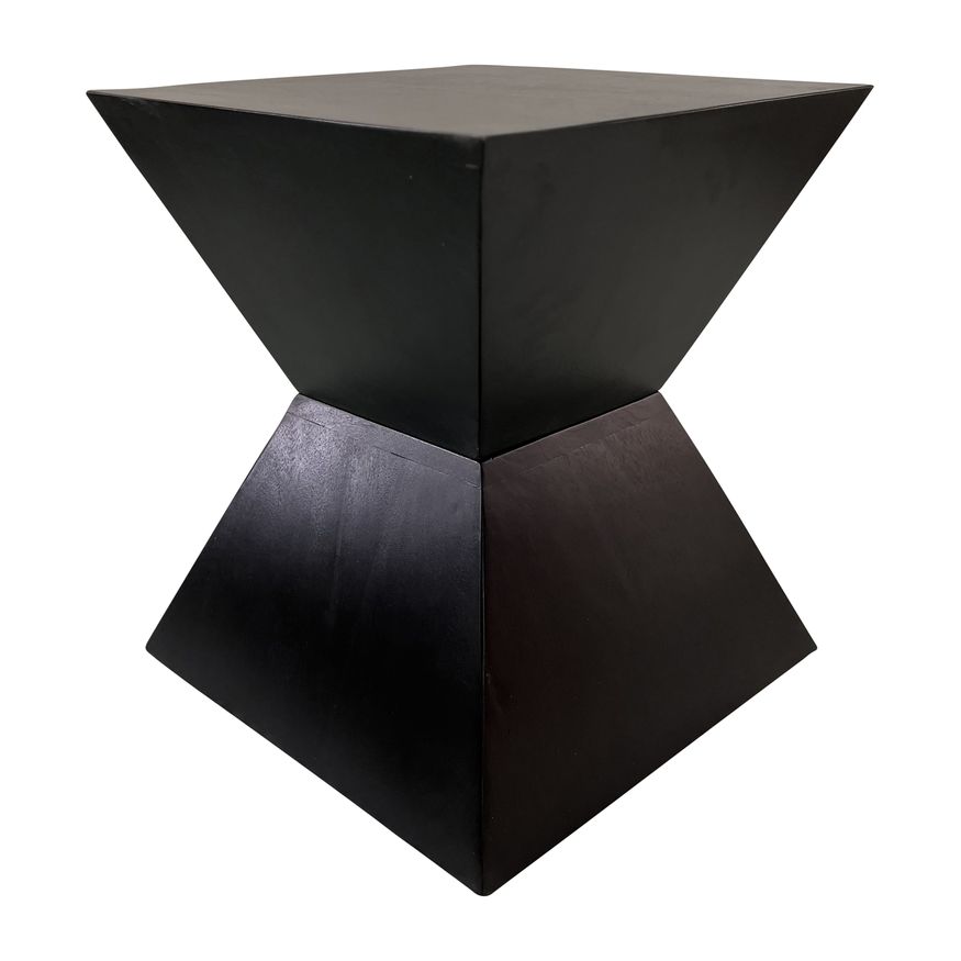 Sagebrook™ Hourglass Side Table - Black