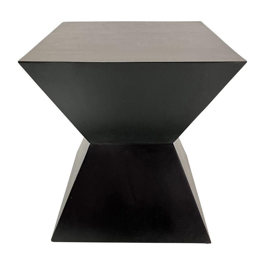 Sagebrook™ Hourglass Side Table - Black