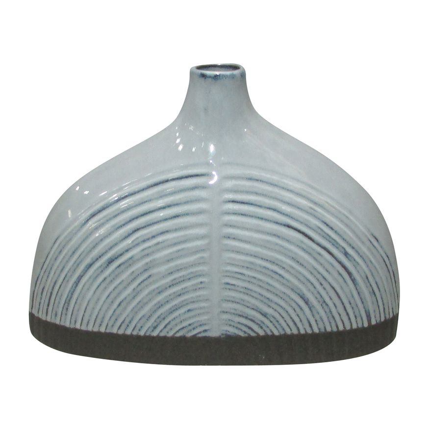 Sagebrook - 6" Ceramic Half Dome Arch Vase