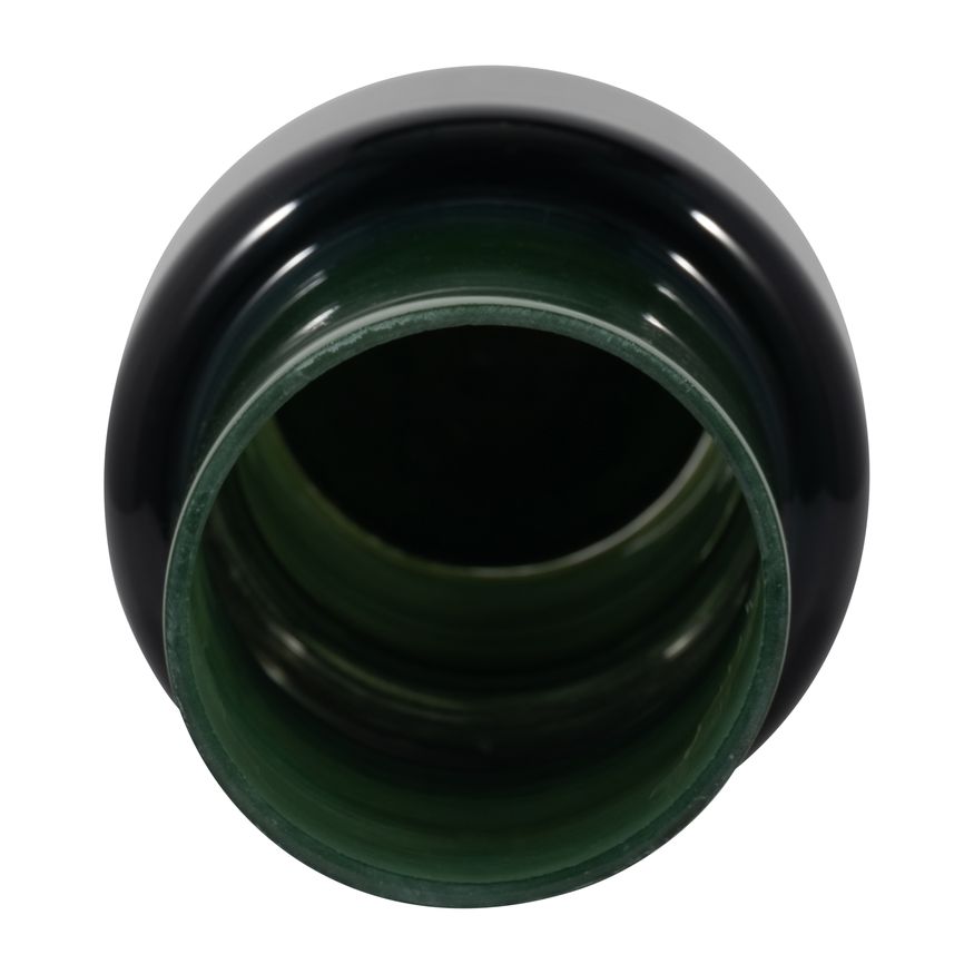 Sagebrook 15" Glass Modern Cylinder Vase - Green