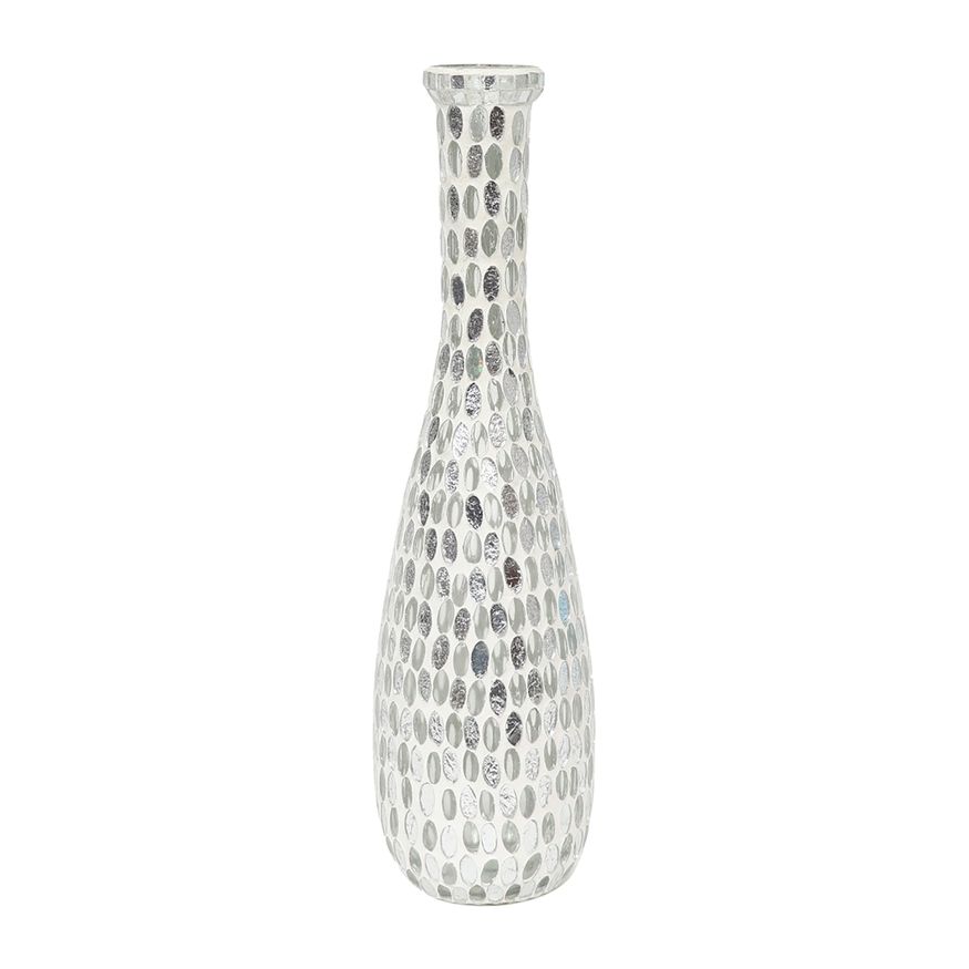 Sagebrook 18519 16" Glass Mosaic Vase