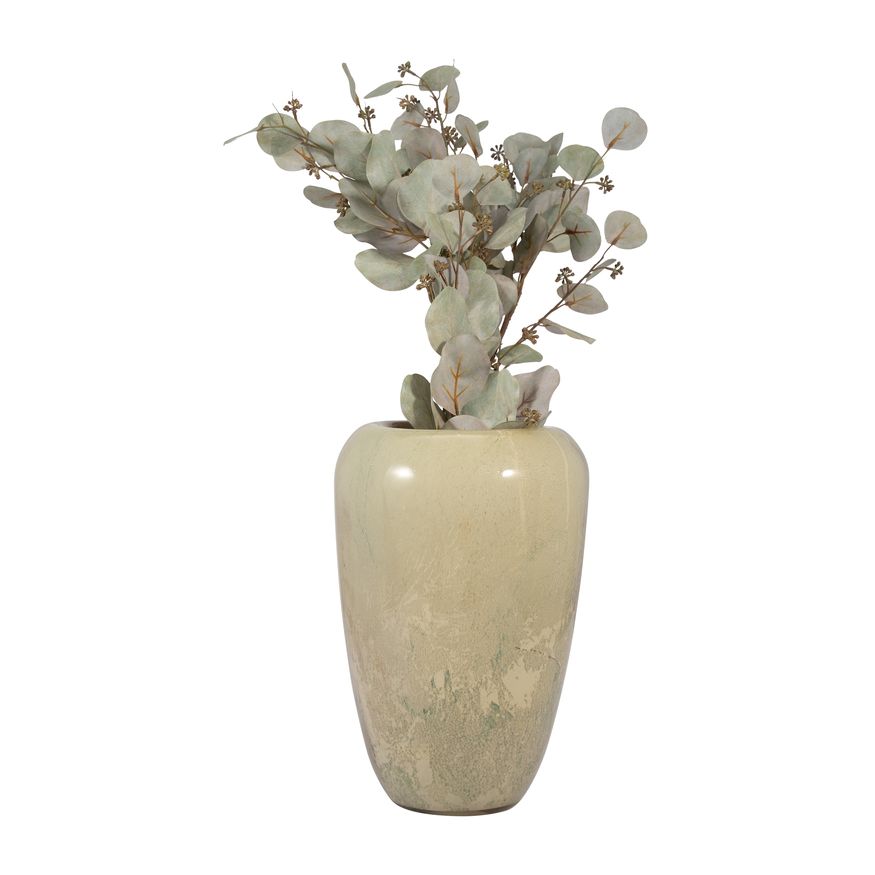 Sagebrook 13" Glass 2-tone Vase - Nude