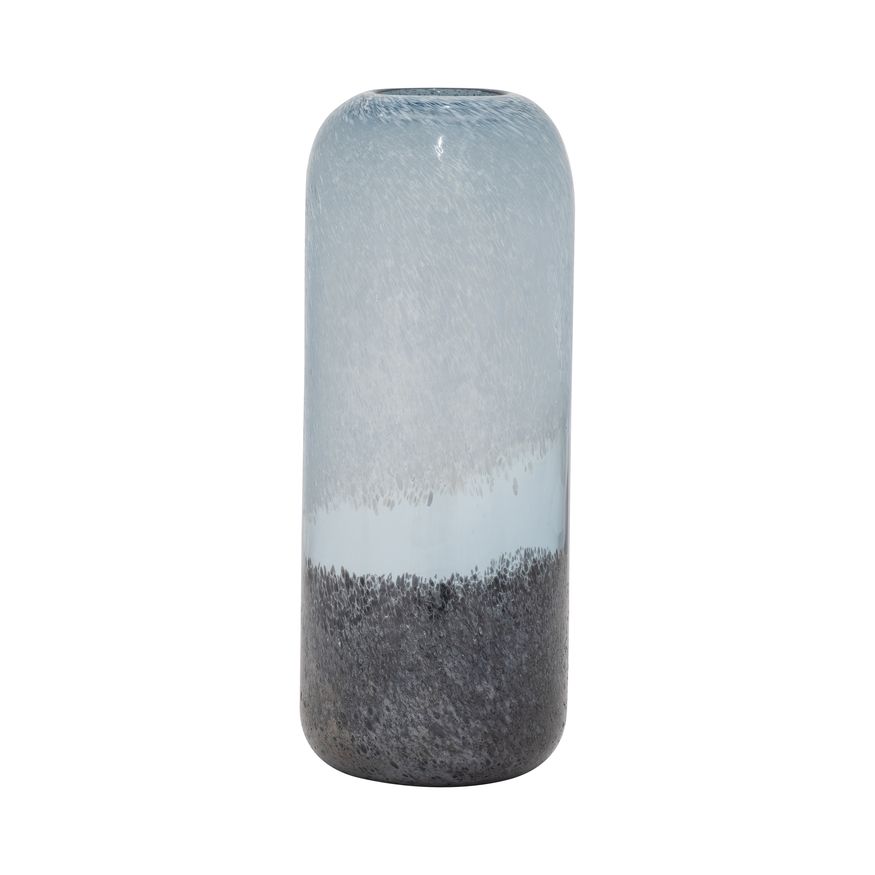 Sagebrook 9" Glass Ombre Vase