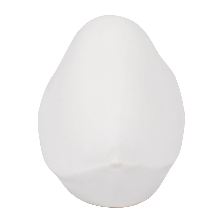 Sagebrook 8" Ceramic Chubby Bird - White