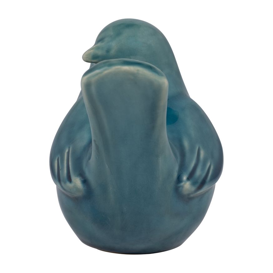 Sagebrook 5" Ceramic Side View Bird - Blue