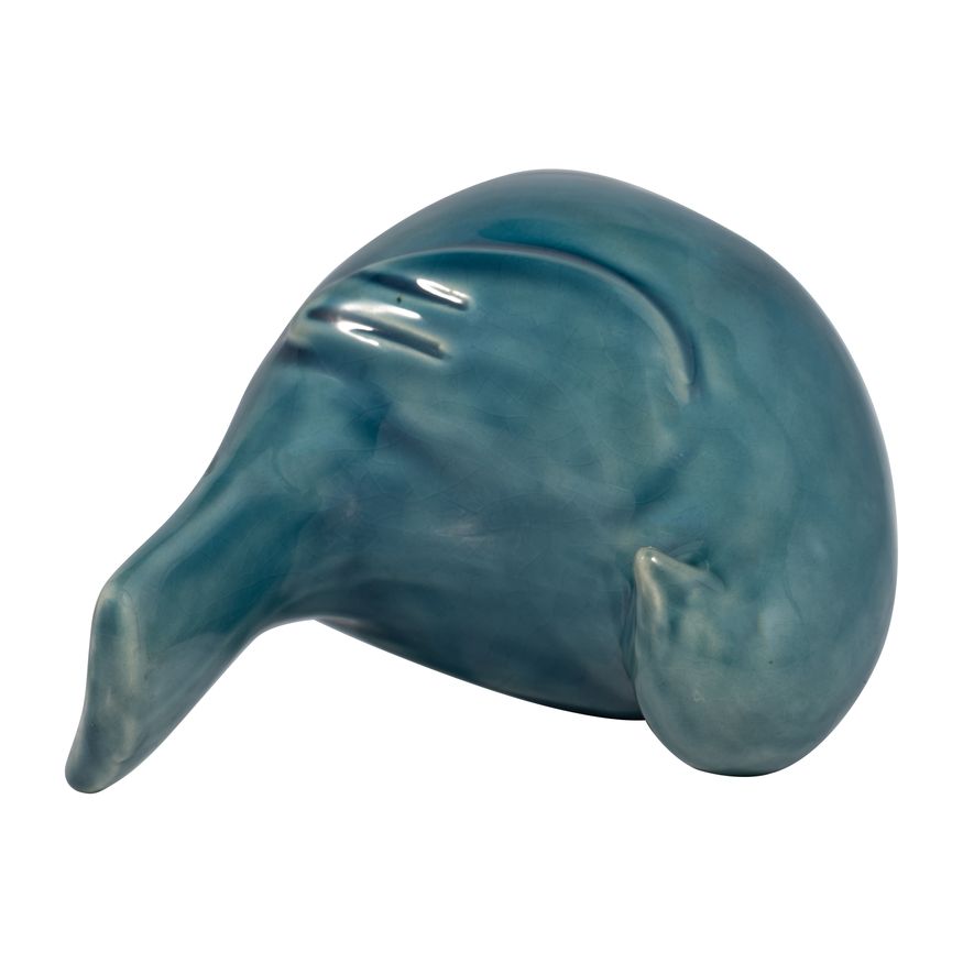 Sagebrook 5" Ceramic Side View Bird - Blue