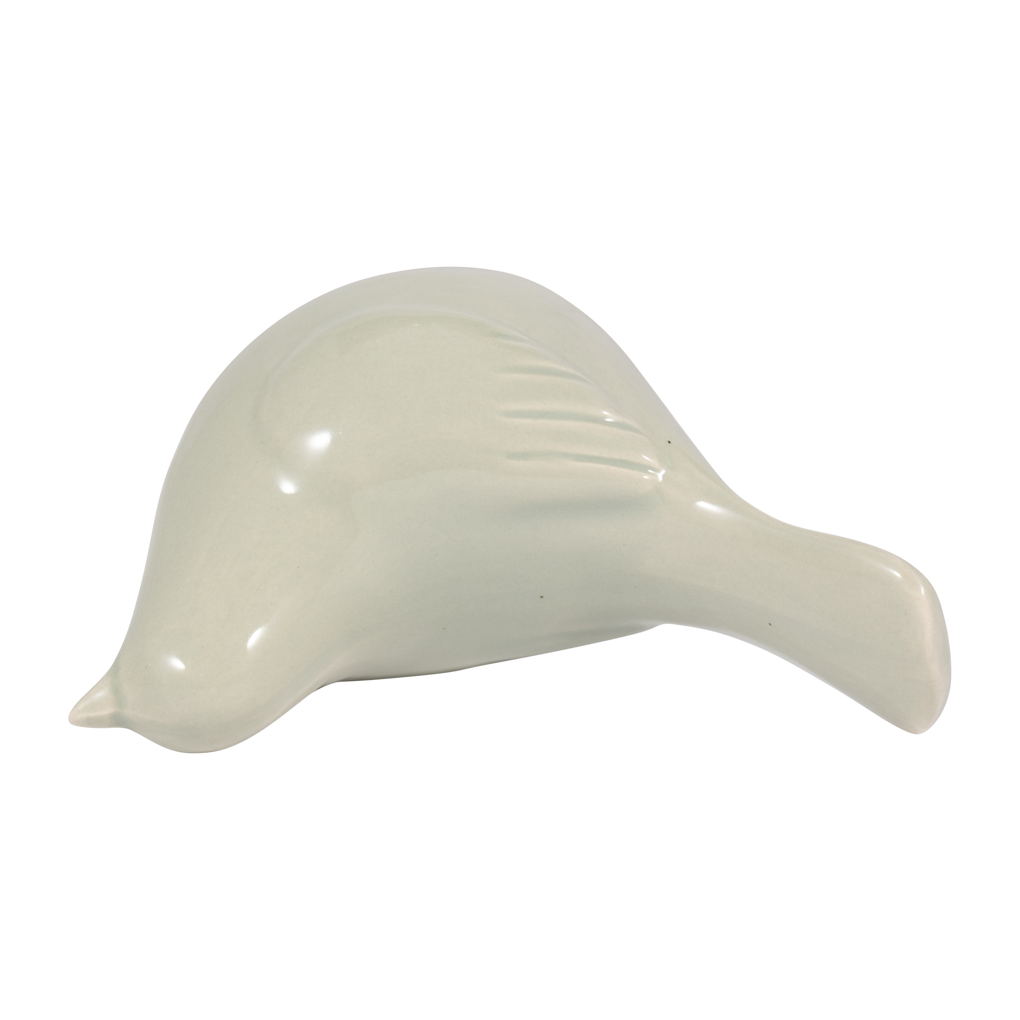 Sagebrook 5" Ceramic Side View Bird - Green