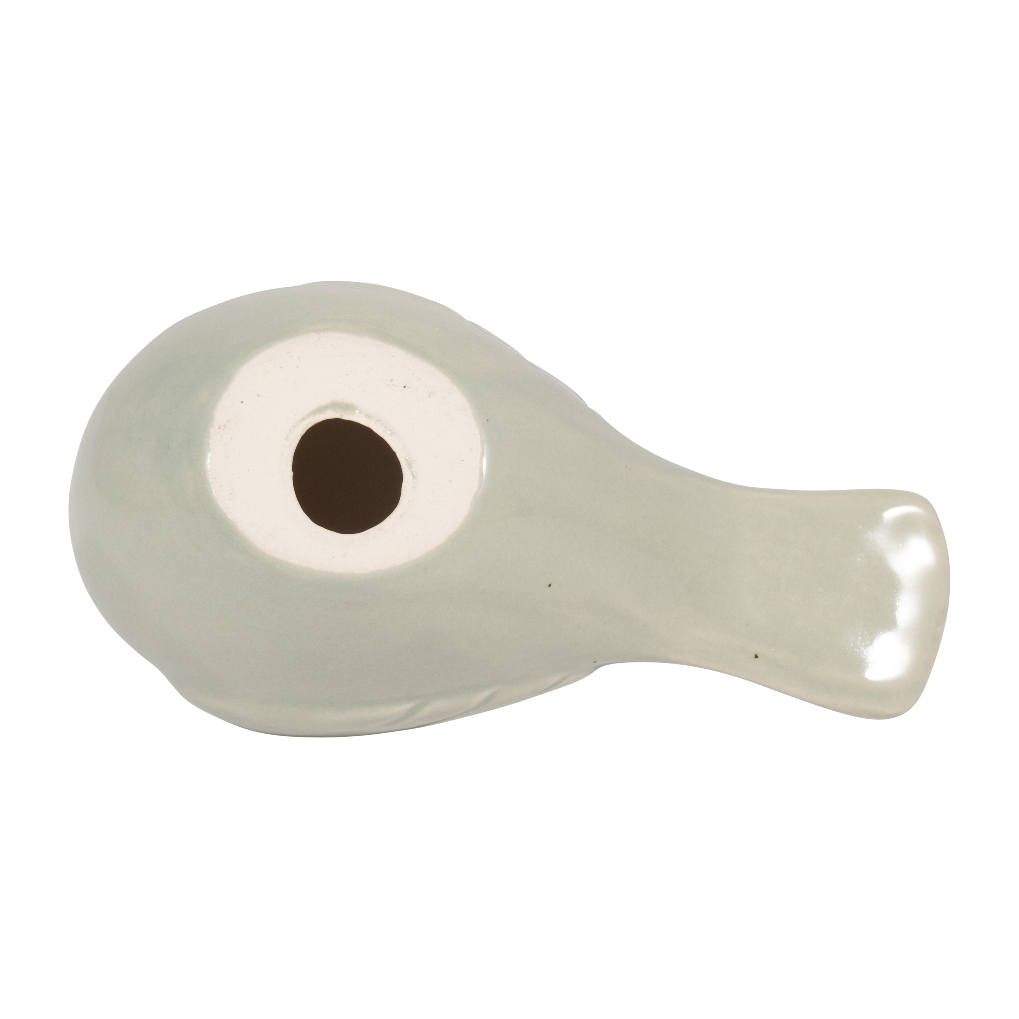 Sagebrook 5" Ceramic Side View Bird - Green