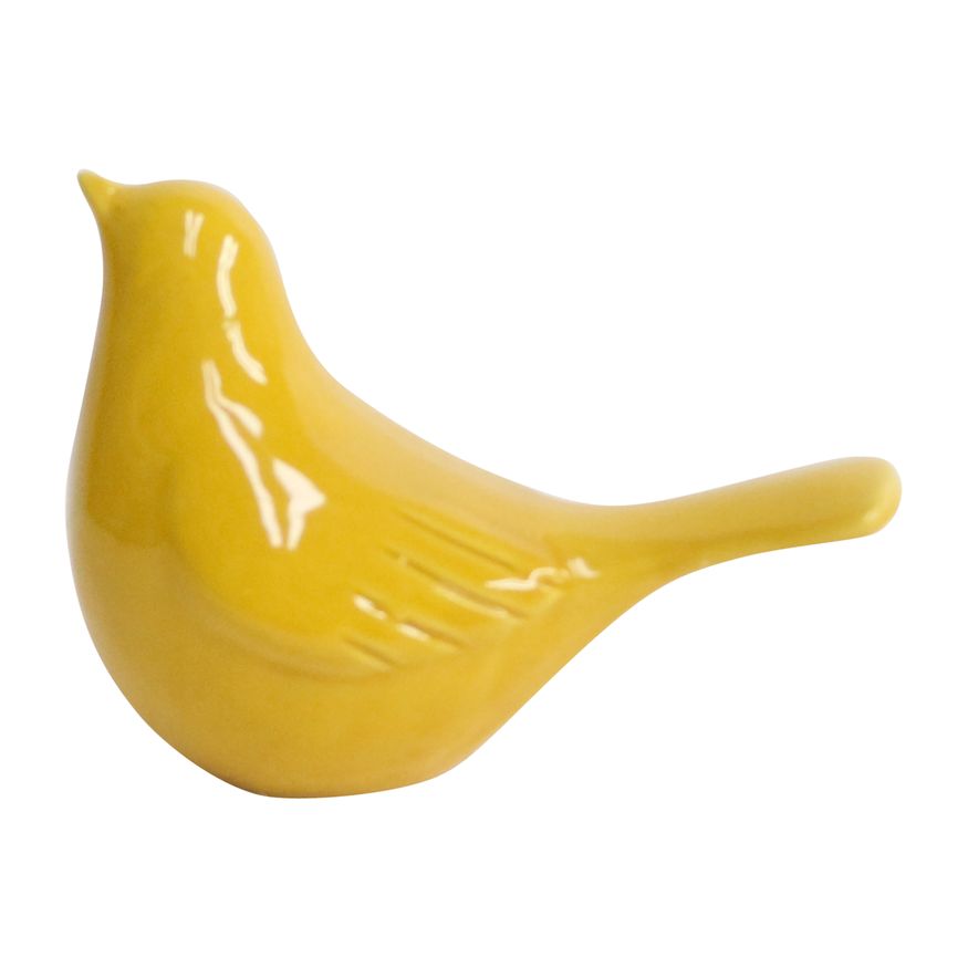 Sagebrook 6" Ceramic Looking Up Bird