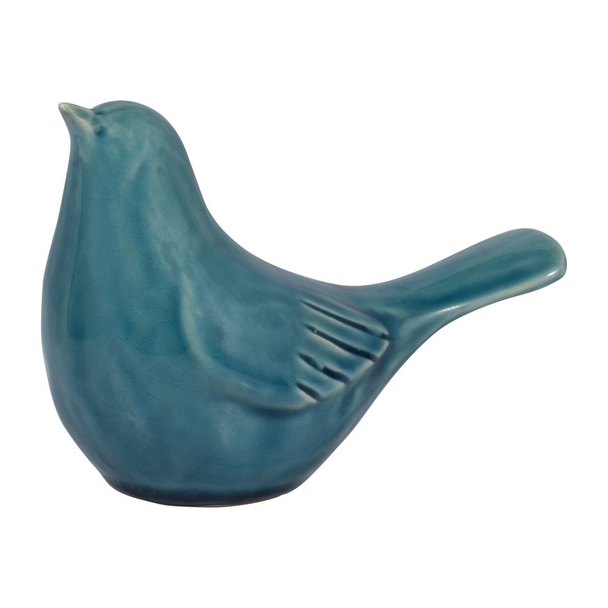 Sagebrook 6" Ceramic Looking Up Bird