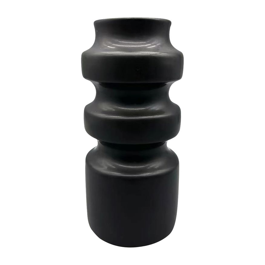 Sagebrook 9" Ceramic Tiered Vase