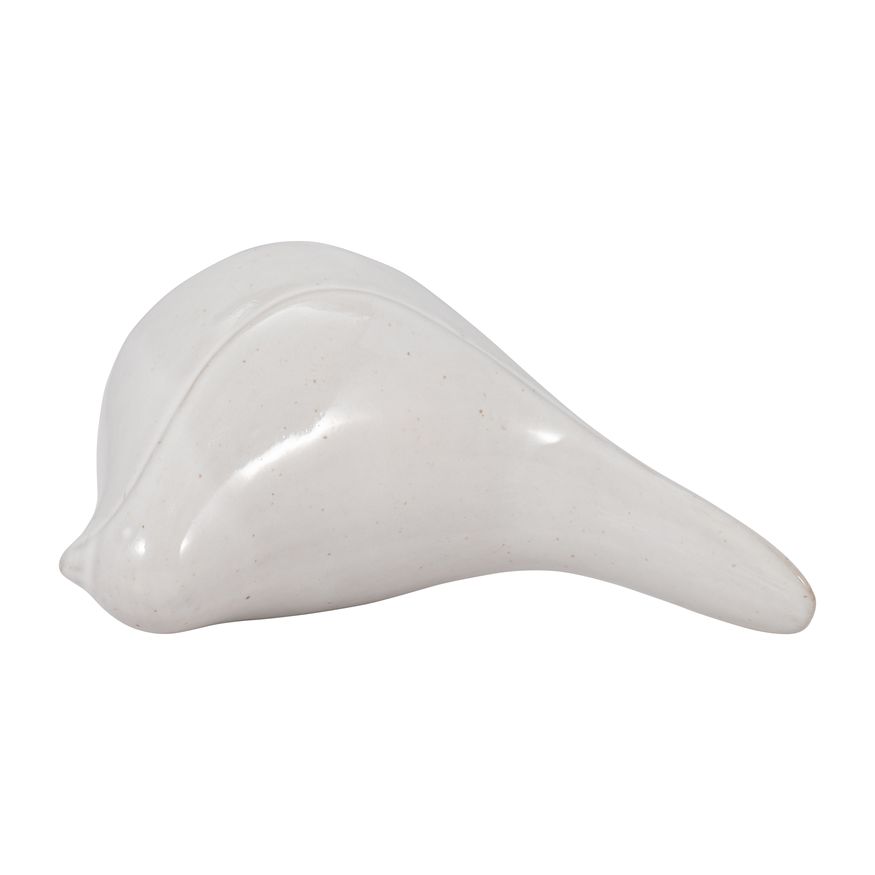 Sagebrook - 7" Ceramic Sitting Bird in Ivory