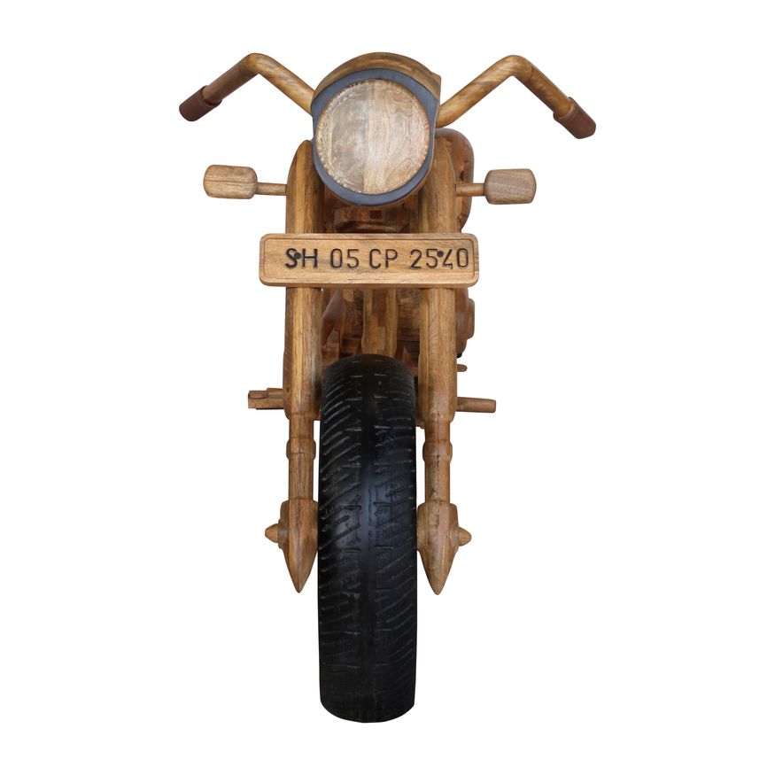 Sagebrook - 96" Wooden Chopper Bike in Natural