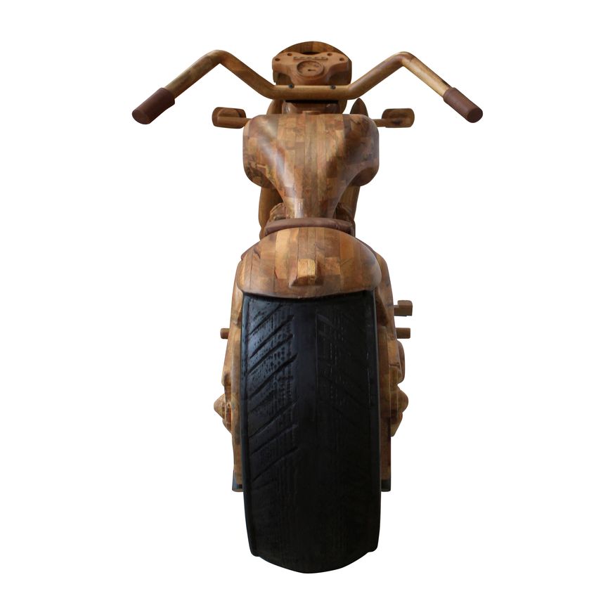 Sagebrook - 96" Wooden Chopper Bike in Natural