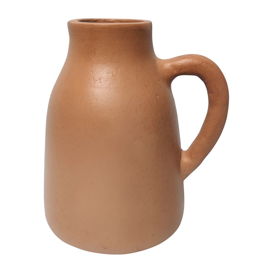 Sagebrook 8" Terracotta Vase With Handle