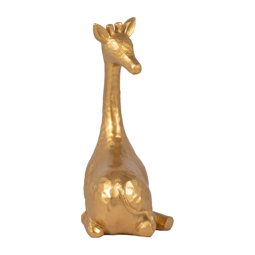 Sagebrook - 10" Resin Giraffe Decor in Gold