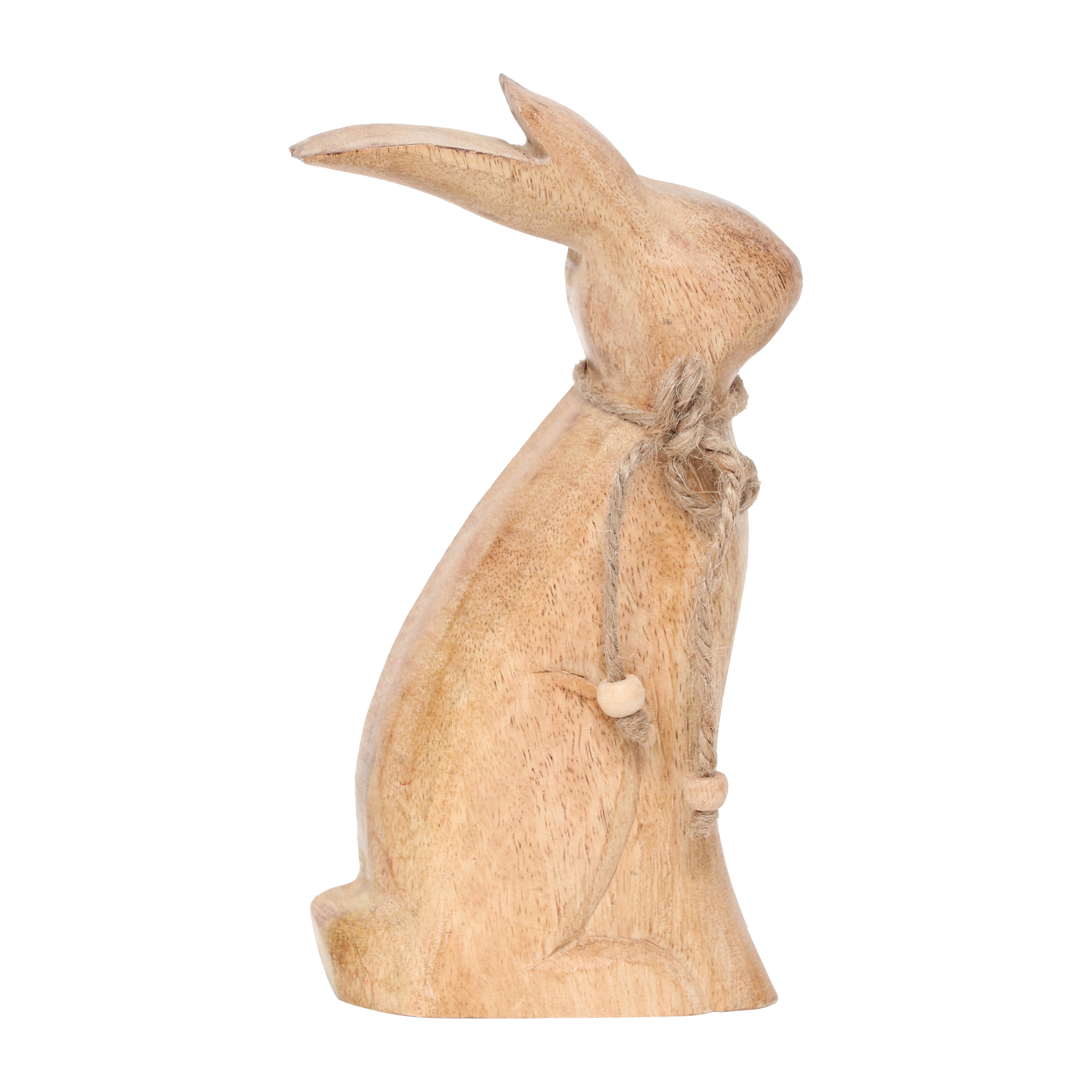 Sagebrook 7" Mango Wood Bunny