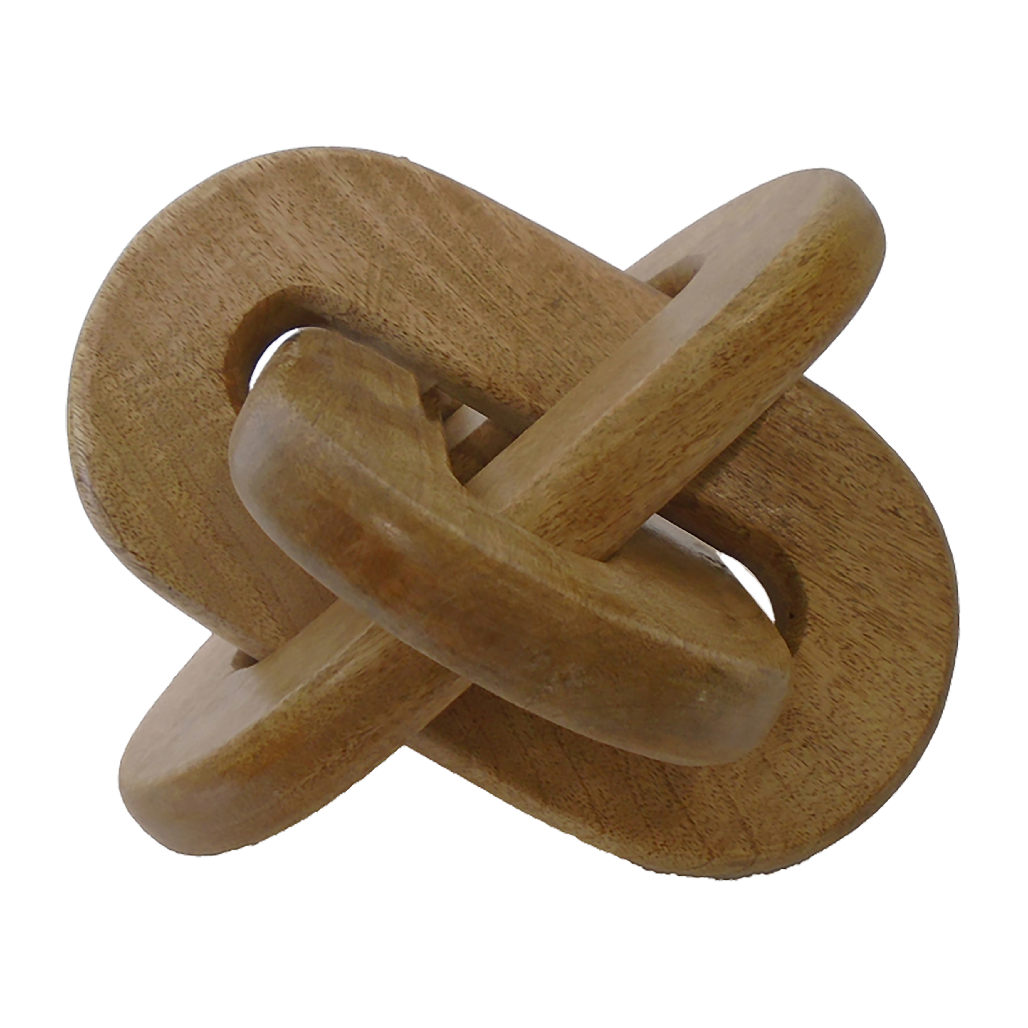 Sagebrook 6" Wood Decorative Knot