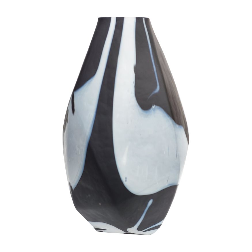 Sagebrook - 10" Glass Abstract Contemporary Vase