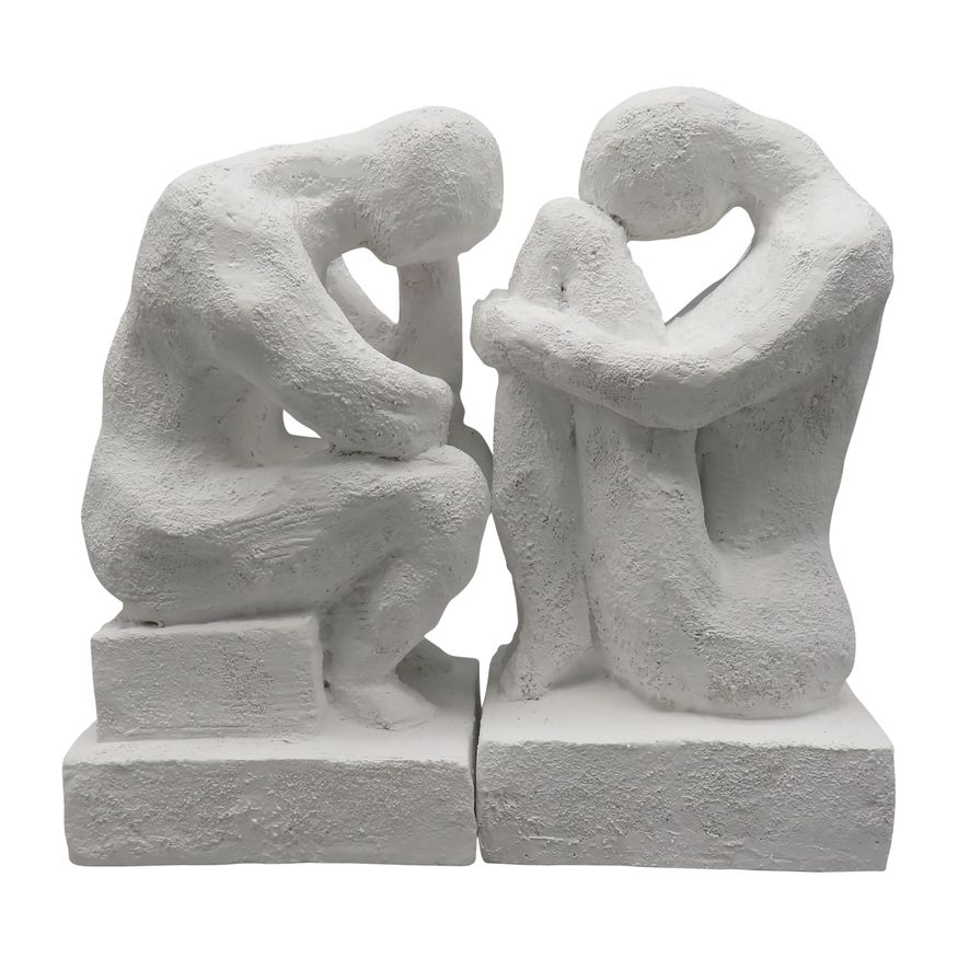 Sagebrook 7" Thinking Man Bookends