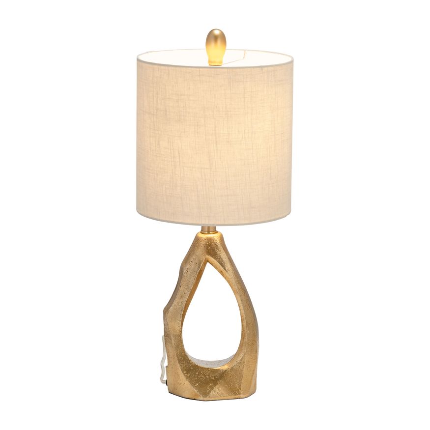 Sagebrook™ Resin Organic Table Lamp - Gold