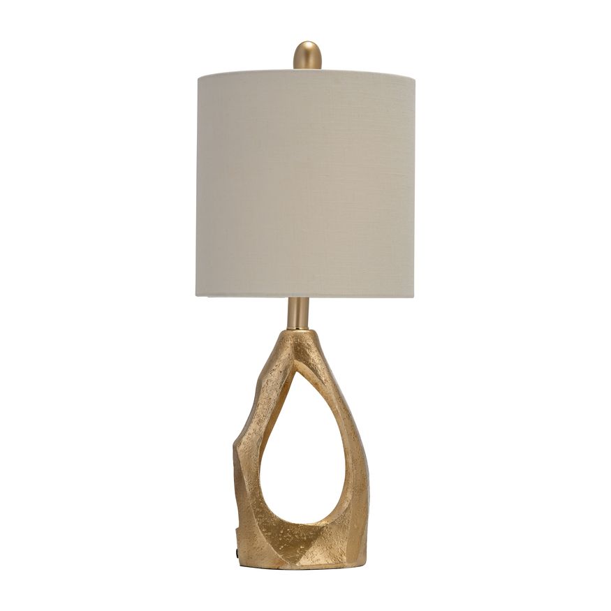 Sagebrook™ Resin Organic Table Lamp - Gold