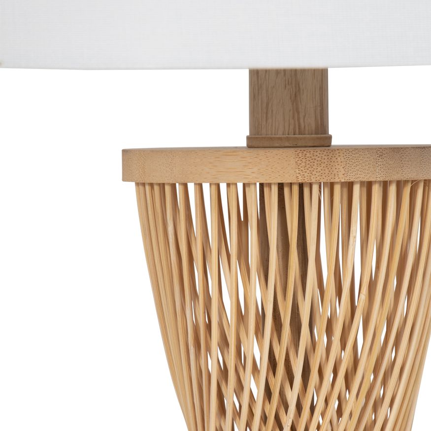 Sagebrook Rattan Twist Table Lamp - Natural