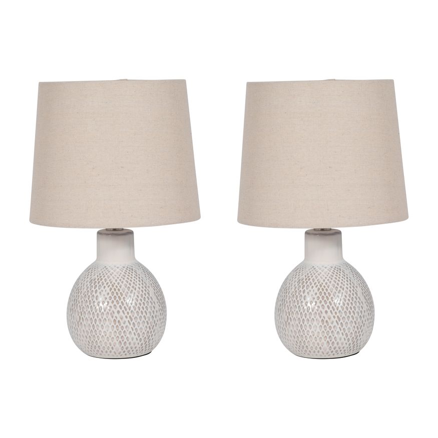 Sagebrook™ Ceramic Table Lamps (Set Of 2) - White