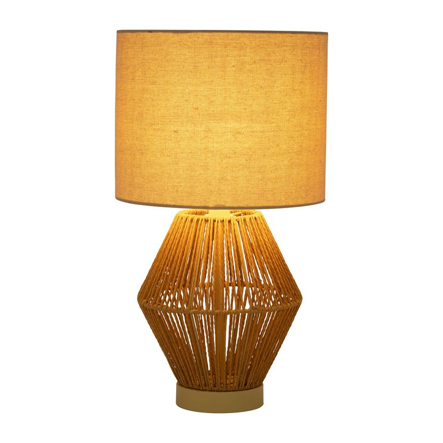 Sagebrook Rattan Table Lamps (Set Of 2) - Natural