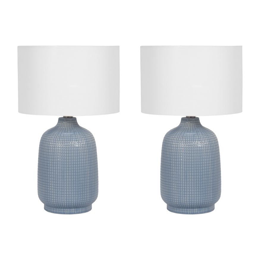 Sagebrook™ Ceramic Table Lamps (Set Of 2) - Light Blue