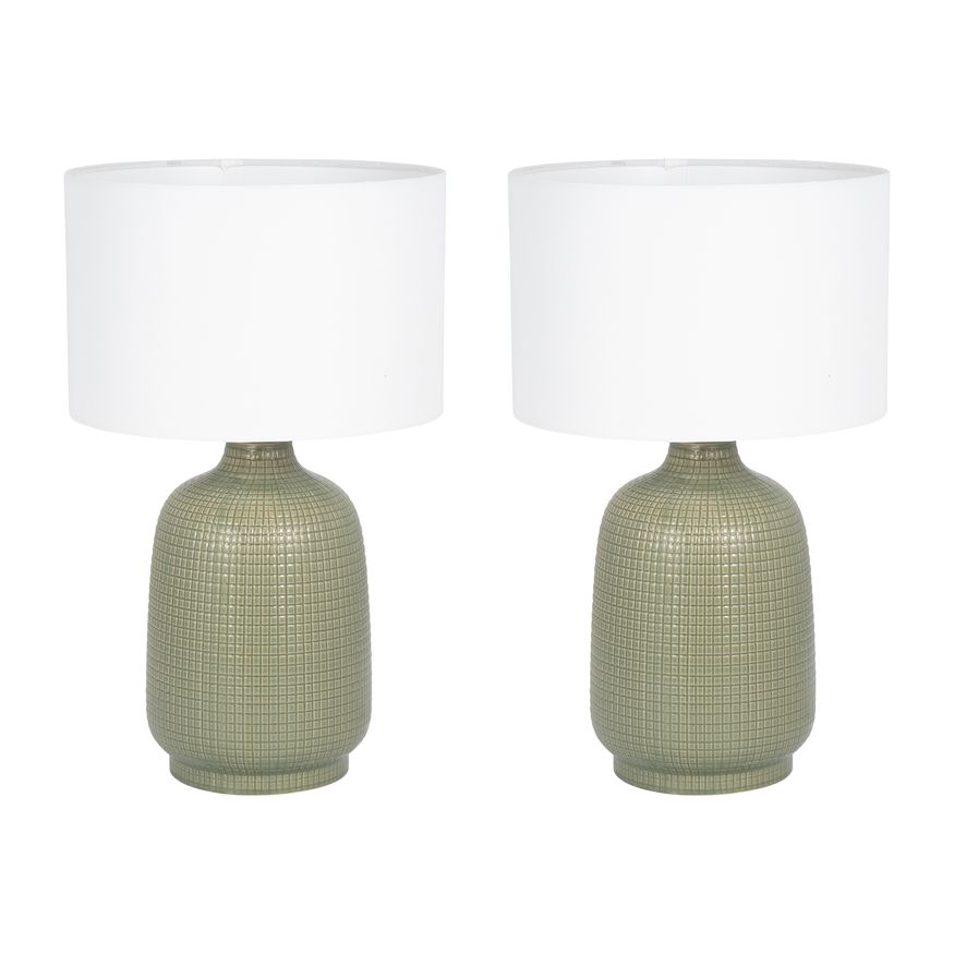 Sagebrook Ceramic Table Lamps (Set Of 2)