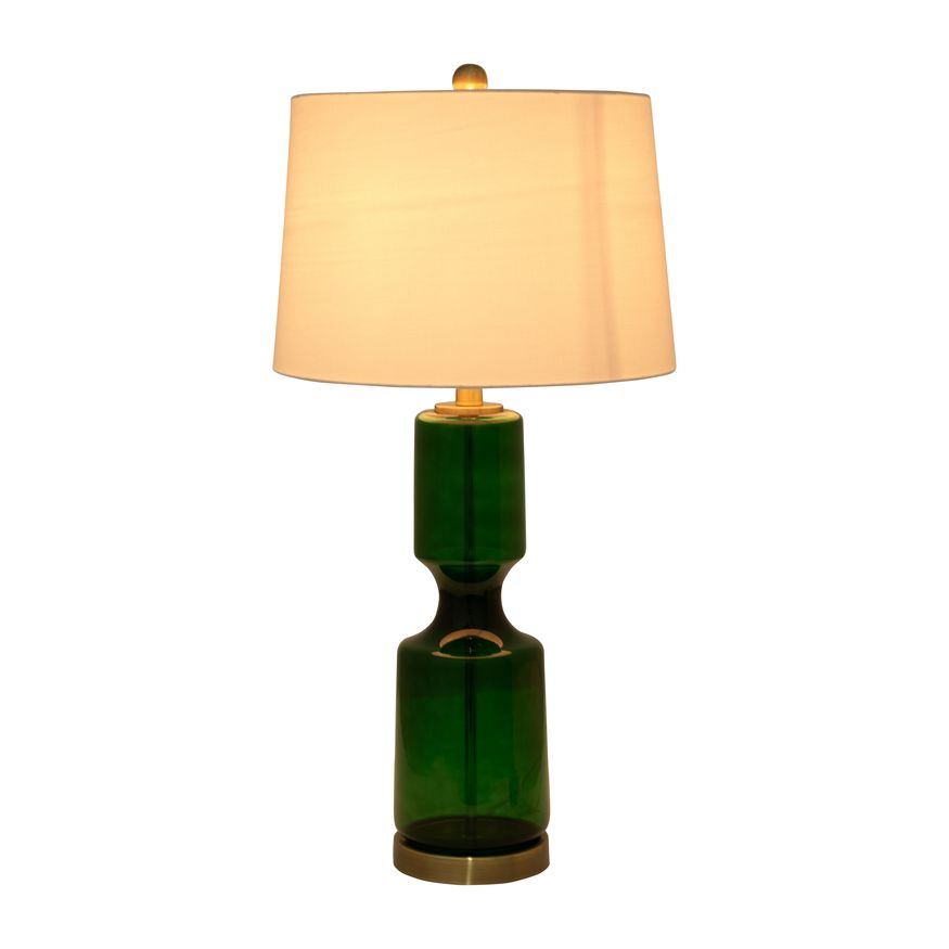 Sagebrook™ Glass Table Lamp - Green