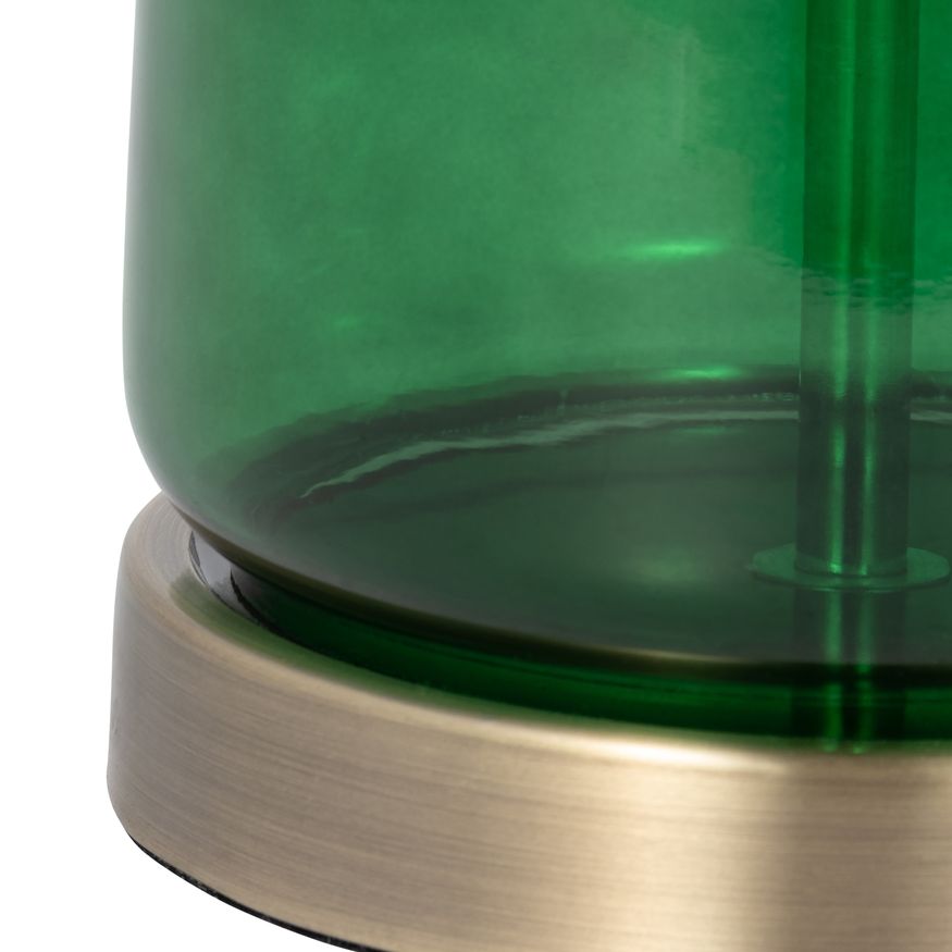 Sagebrook™ Glass Table Lamp - Green