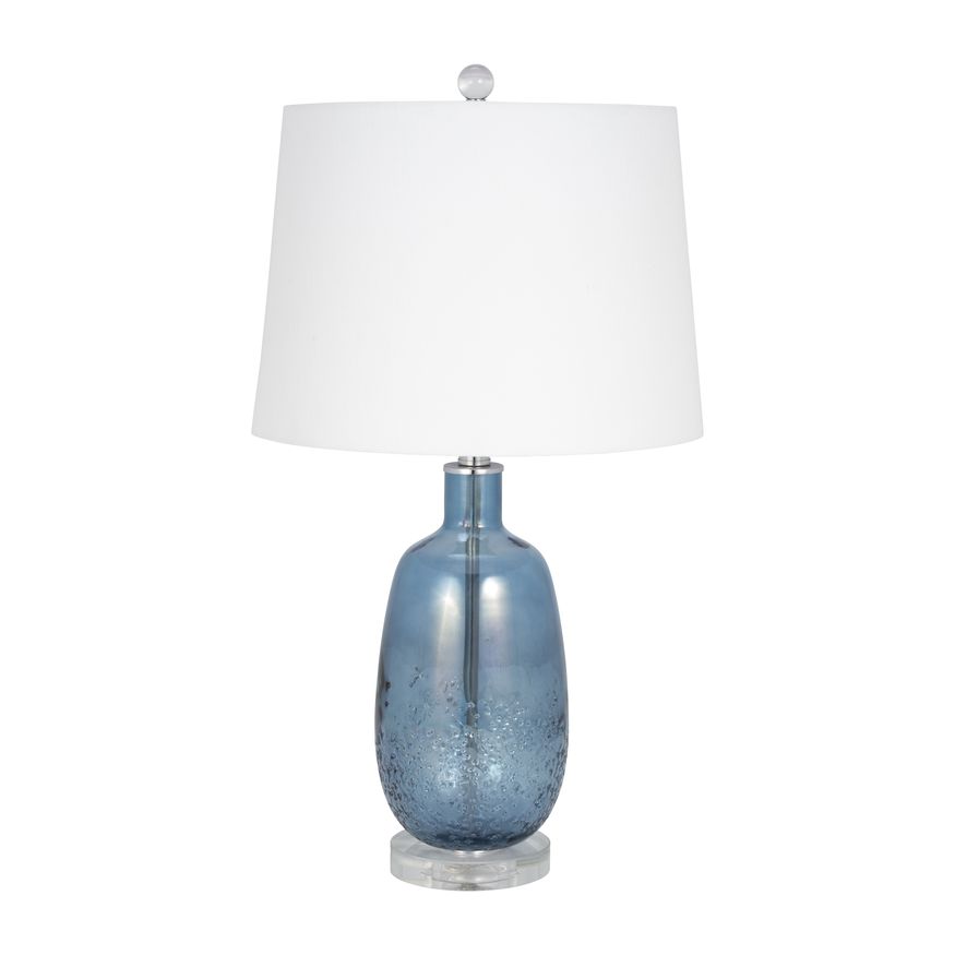 Sagebrook™ Glass Table Lamp - Blue