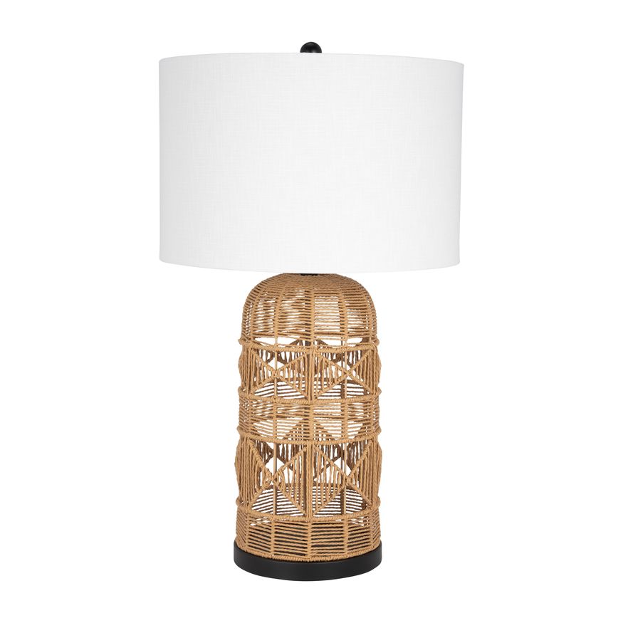 Sagebrook Rattan Table Lamp - Natural