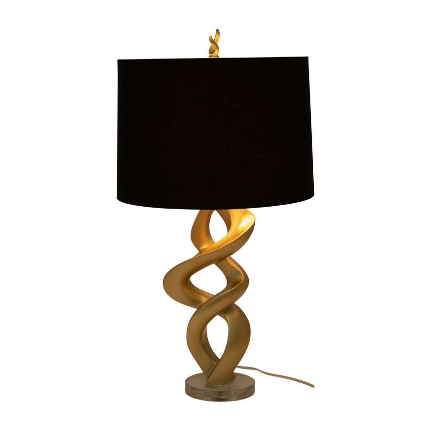 Sagebrook™ Resin Swirl Table Lamp - Gold