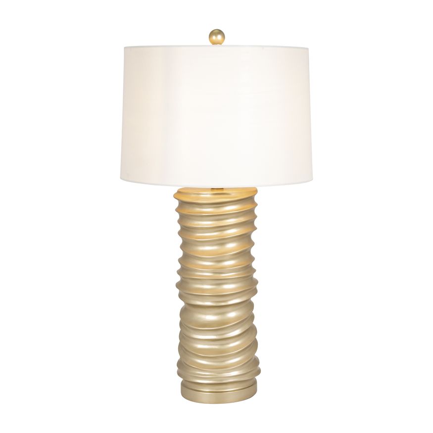 Sagebrook™ Resin Stacking Rings Table Lamp - Champagne