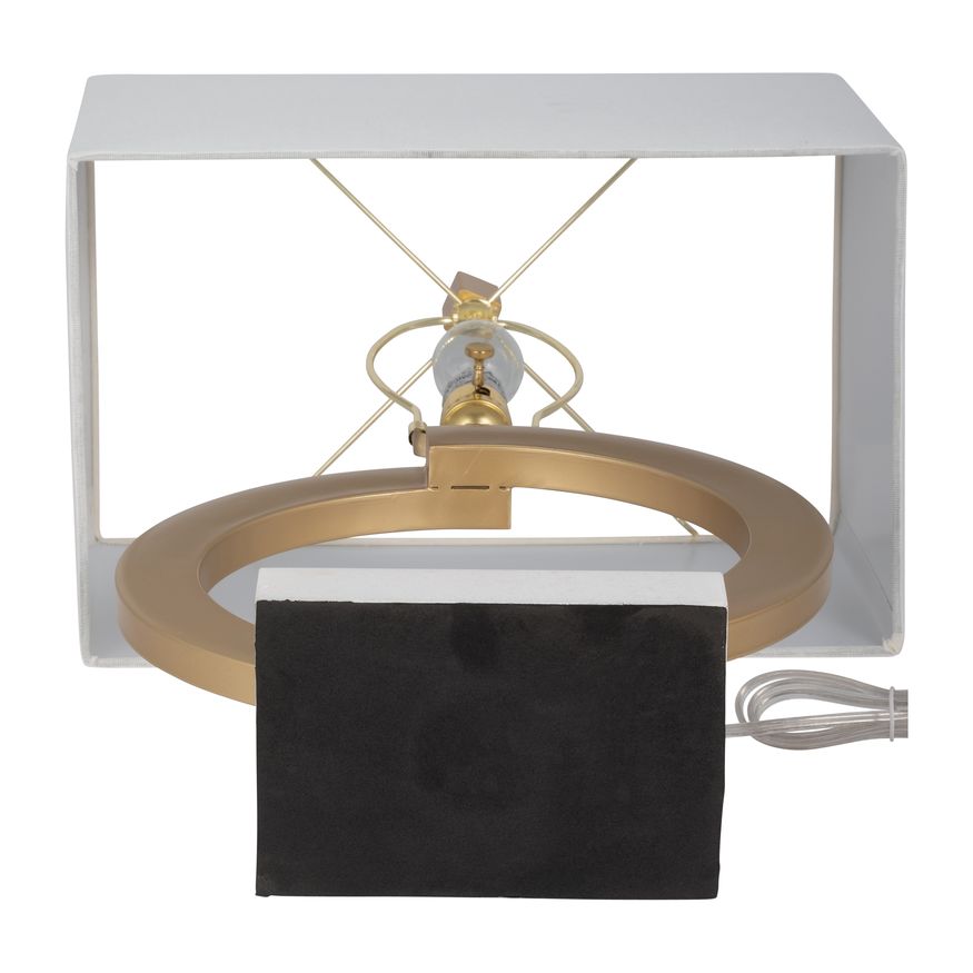 Sagebrook Metal Table Lamp - Gold/White