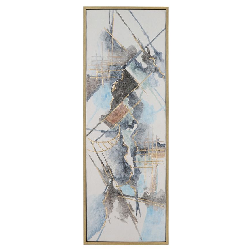 Sagebrook - Abstract Canvases (Set Of 3) in Multi