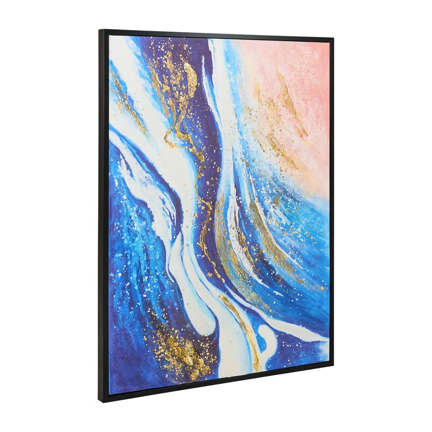 Sagebrook - Hand Painted Abstract Canvas in Multi