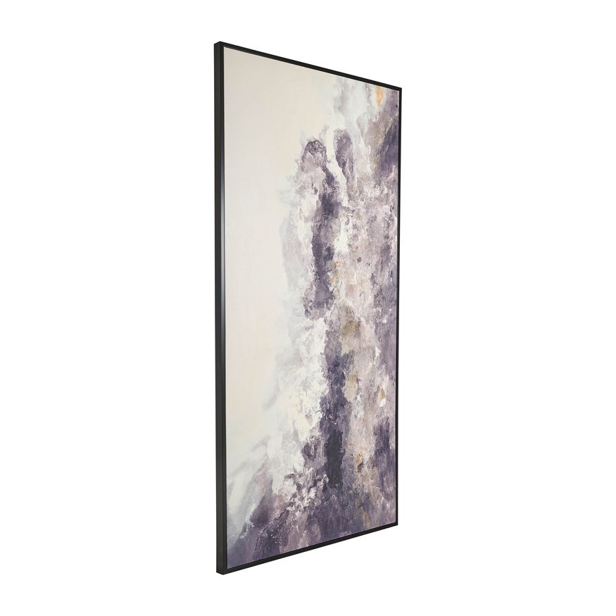 Sagebrook - Hand Painted Abstract Canvas in Gray