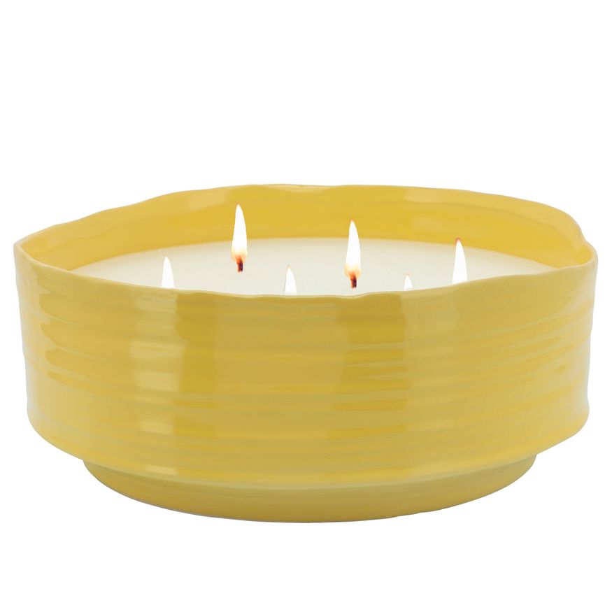 Sagebrook 10" 67 Oz Citronella Candle Planter